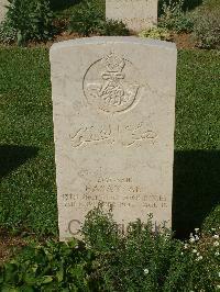 Sangro River War Cemetery - Hasan Ali, 